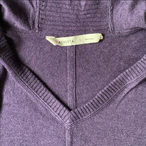 Athleta hoodie purple size small metta hoodie - Picture 2 of 5